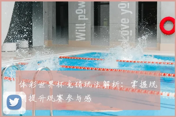体彩世界杯竞猜玩法解析:掌握规则提升观赛参与感
