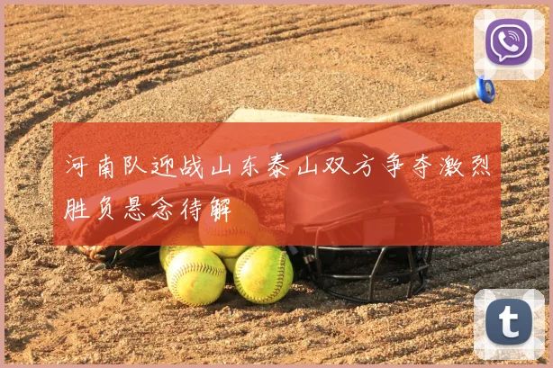 河南队迎战山东泰山双方争夺激烈胜负悬念待解