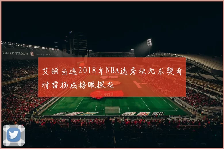 艾顿当选2018年NBA选秀状元东契奇特雷杨成榜眼探花