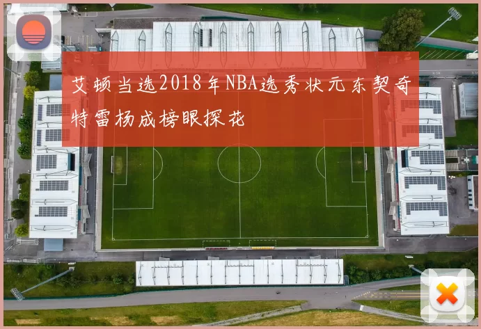 艾顿当选2018年NBA选秀状元东契奇特雷杨成榜眼探花